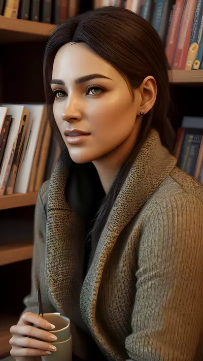 Corporate Portrait A Bookstore Café Experience