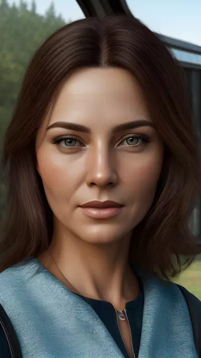 Rural Lifestyle A Contemporary Art Portrait Inspired by Jan Ditlev