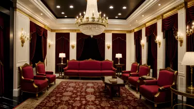 Composition in the Modern Times at a Classic Theater Lobby