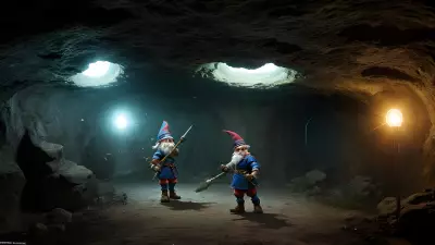 Mystical Miners Dreamscape of Dwarves and Gnomes