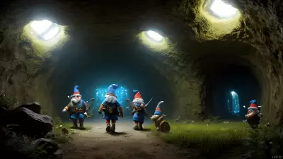 Mystical Miners Dreamscape of Dwarves and Gnomes