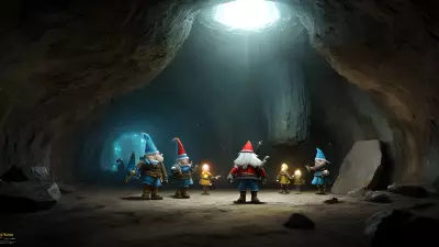 Mystical Miners Dreamscape of Dwarves and Gnomes