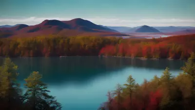 Industrial Elegance A Contemporary Landscape Inspired by Liang Quan's Brushwork