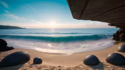 Serenity under Sunshine Bridge among the Waves