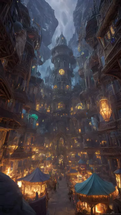 Magical Marketplace Allegiance of Alchemists and Wizards