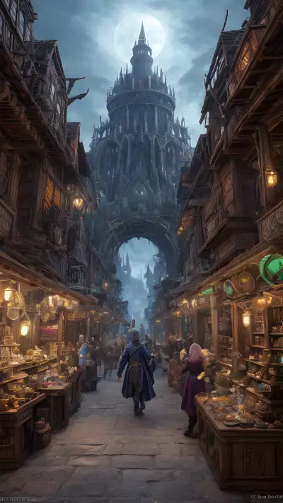Magical Marketplace Allegiance of Alchemists and Wizards