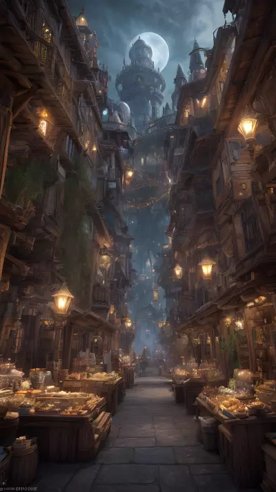 Magical Marketplace Allegiance of Alchemists and Wizards