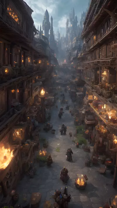 Magical Marketplace Allegiance of Alchemists and Wizards