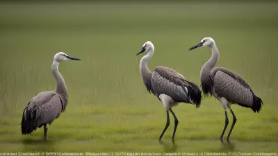 Capturing the Wild Courtship Displays in a Wet Meadow