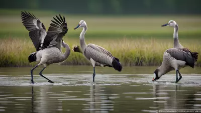 Capturing the Wild Courtship Displays in a Wet Meadow