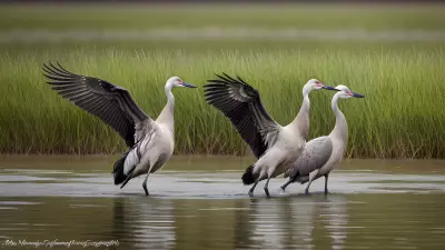Capturing the Wild Courtship Displays in a Wet Meadow