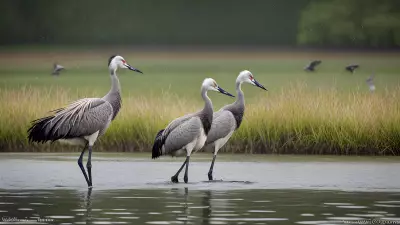 Capturing the Wild Courtship Displays in a Wet Meadow