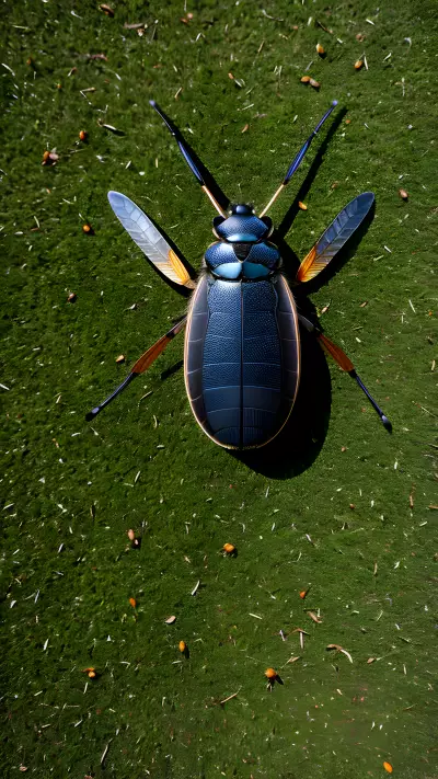 Exploring the Compositions of Aerial Insects   A Tribute to Diane Arbus