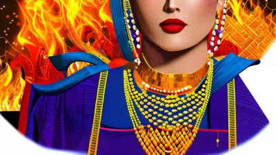 Cultural Authenticity Portrait The Flame Keeper