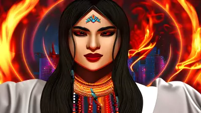 Cultural Authenticity Portrait The Flame Keeper