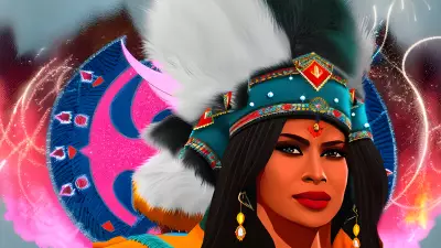 Cultural Authenticity Portrait The Flame Keeper