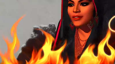 Cultural Authenticity Portrait The Flame Keeper