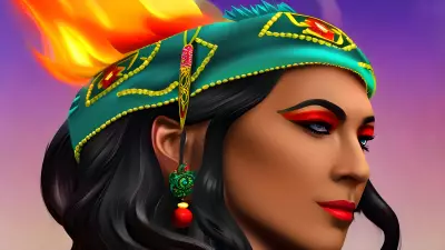 Cultural Authenticity Portrait The Flame Keeper