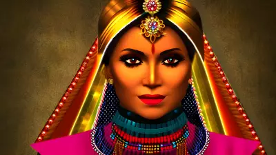 Cultural Authenticity Portrait The Flame Keeper