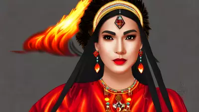 Cultural Authenticity Portrait The Flame Keeper