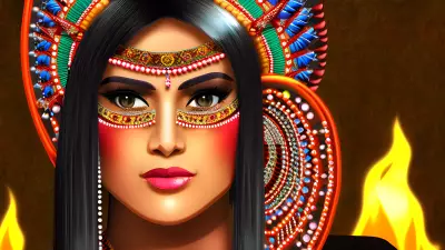 Cultural Authenticity Portrait The Flame Keeper