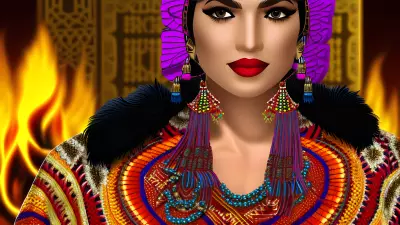 Cultural Authenticity Portrait The Flame Keeper