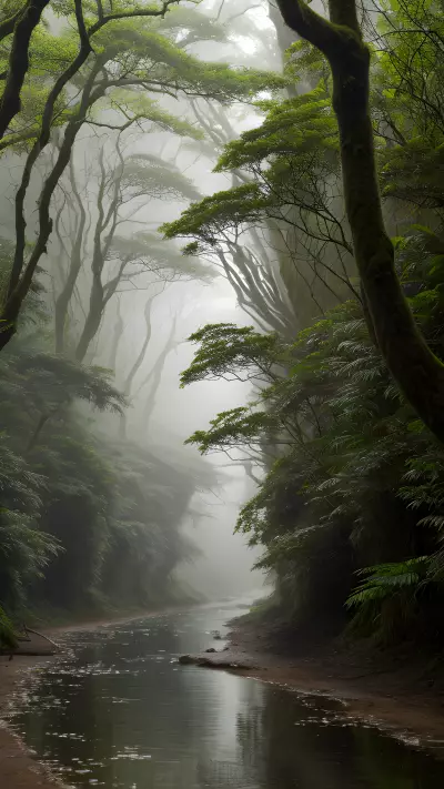 Breathtaking Wildlife in the Tranquil Gully