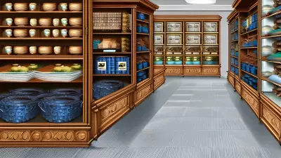 The Old Shopkeeper's Wisdom Portrait