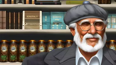 The Old Shopkeeper's Wisdom Portrait