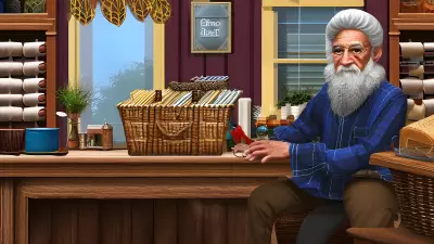 The Old Shopkeeper's Wisdom Portrait