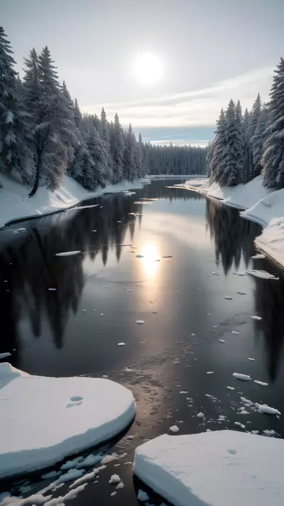 Winter in Minimalism