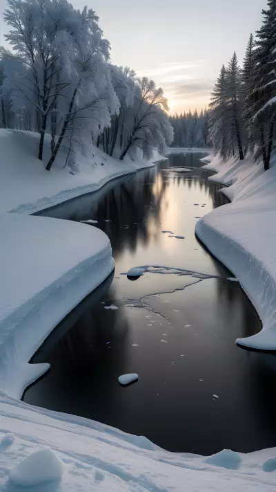 Winter in Minimalism