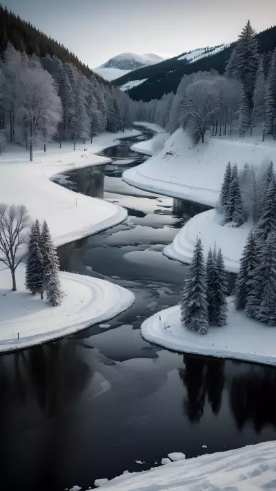 Winter in Minimalism