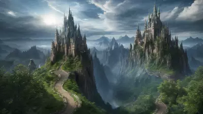 Castle in the Clouds A Mythical Paradise