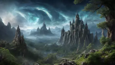 Castle in the Clouds A Mythical Paradise