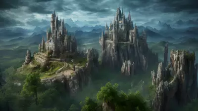 Castle in the Clouds A Mythical Paradise
