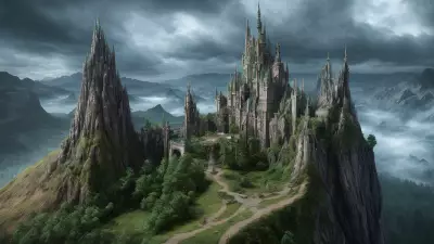 Castle in the Clouds A Mythical Paradise