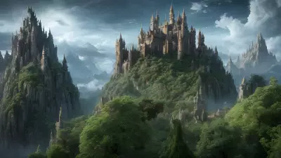 Castle in the Clouds A Mythical Paradise