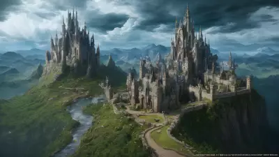 Castle in the Clouds A Mythical Paradise
