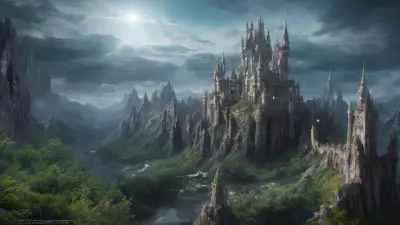 Castle in the Clouds A Mythical Paradise