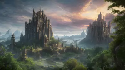 Castle in the Clouds A Mythical Paradise