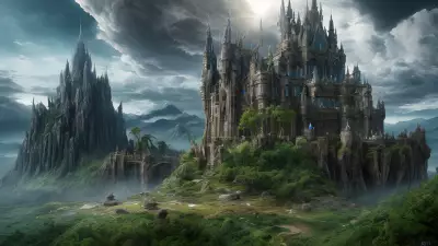 Castle in the Clouds A Mythical Paradise