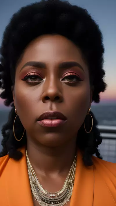 Sunset Study A Multimedia Art Experience Inspired by Mickalene Thomas