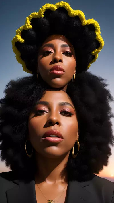 Sunset Study A Multimedia Art Experience Inspired by Mickalene Thomas
