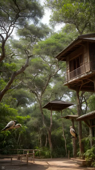 Capturing the Natural Equilibrium of Biodiversity in Aviaries
