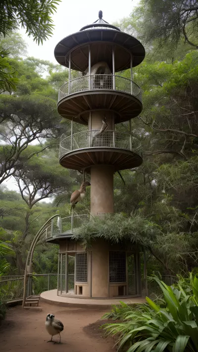 Capturing the Natural Equilibrium of Biodiversity in Aviaries