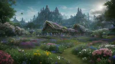 Whispering Meadow Emotion Eliciting Wonderland