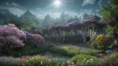 Whispering Meadow Emotion Eliciting Wonderland