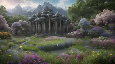 Whispering Meadow Emotion Eliciting Wonderland