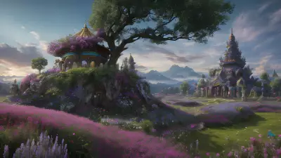 Whispering Meadow Emotion Eliciting Wonderland